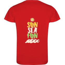 T-Shirt Camimera 0450 - 60 Red - Sun Sea Fun